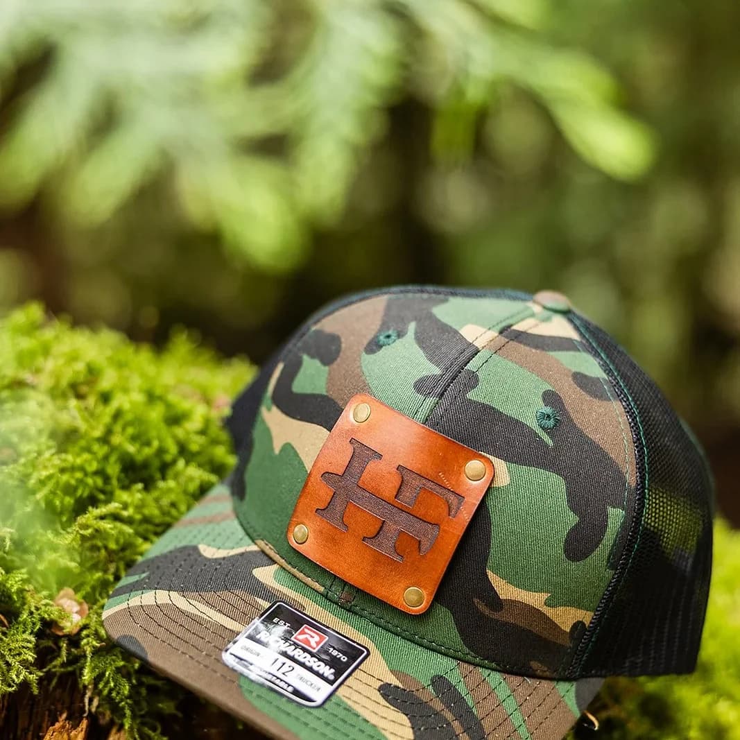 Highland Farms Camo Trucker Hat