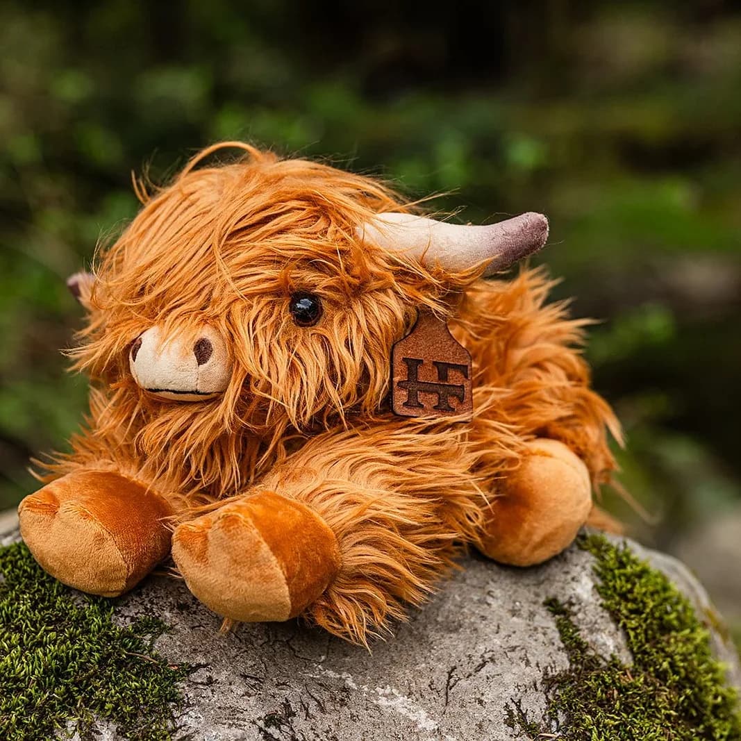 Mr. Finley — Red Highland Cow Plush